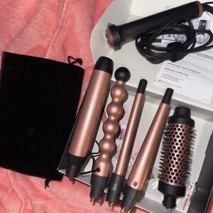 Rose Gold Hair Styling Tool Set